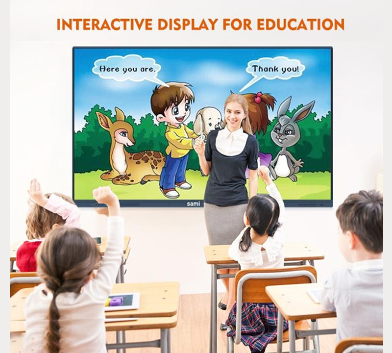 98 Inch Interactive Digital Whiteboard (RAM-16G, Hard Disk-512G)