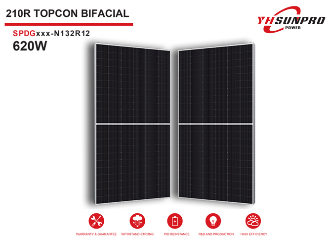 620Wp Solar Panel - Sunpro