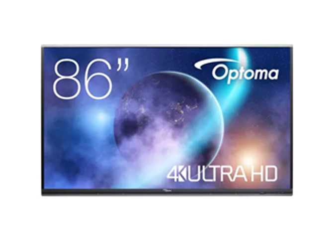 Optoma 5862RK+ 86 Inch 4K UHD Interactive Flat Panel Display